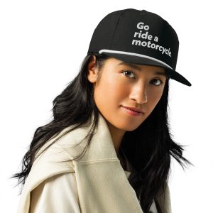 'Go ride a motorcycle' Rope Cap