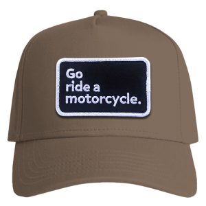 Go ride a motorcycle Cotton Structured Snapback