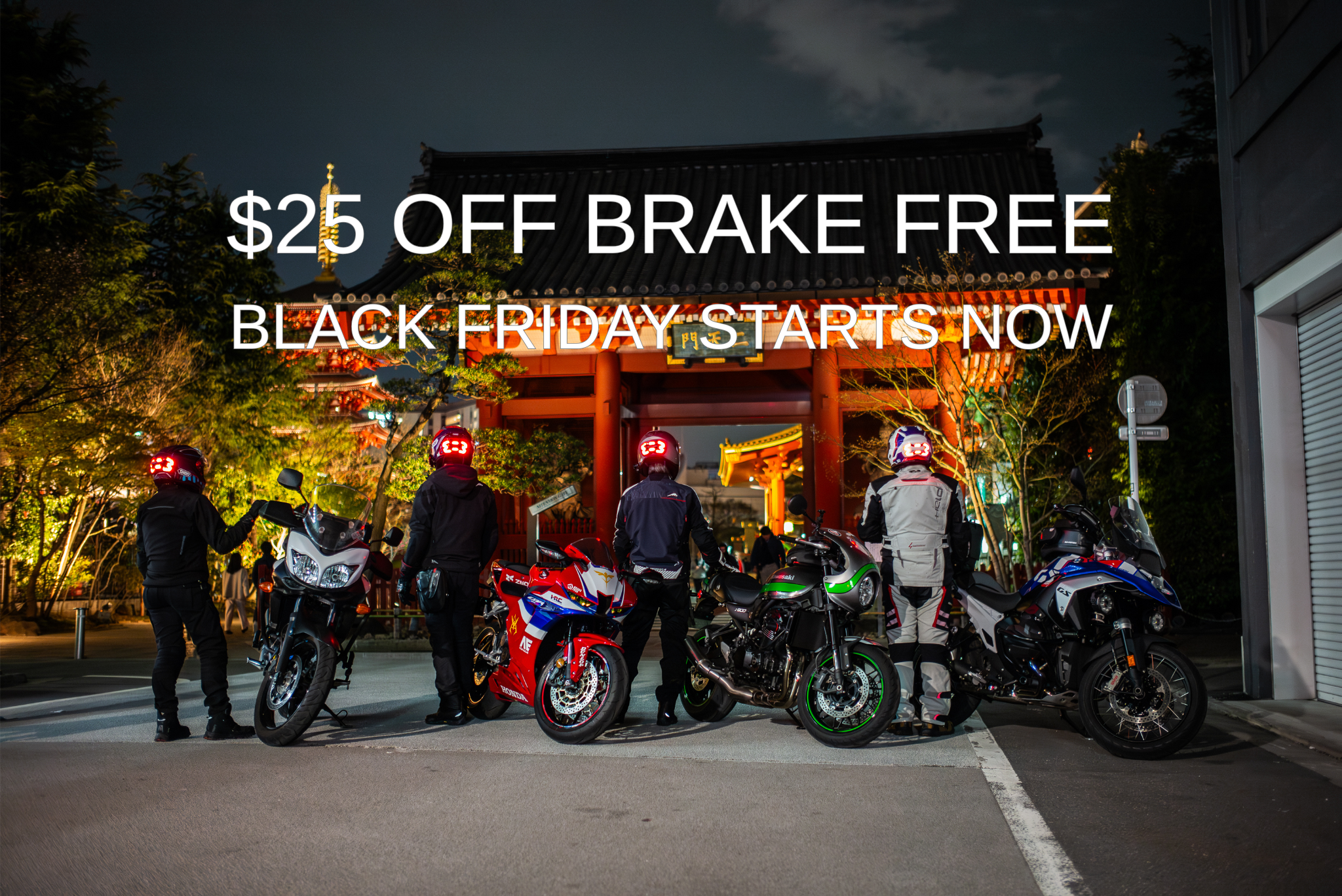 $25 OFF Brake Free—Black Friday Starts NOW!