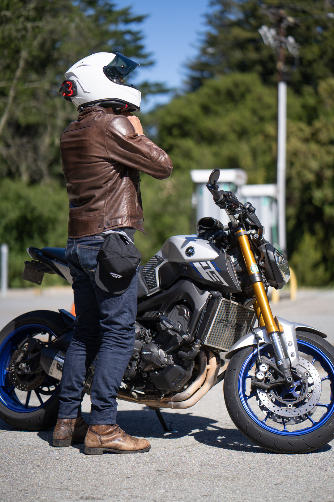 Brake Free Hat - White Stitching