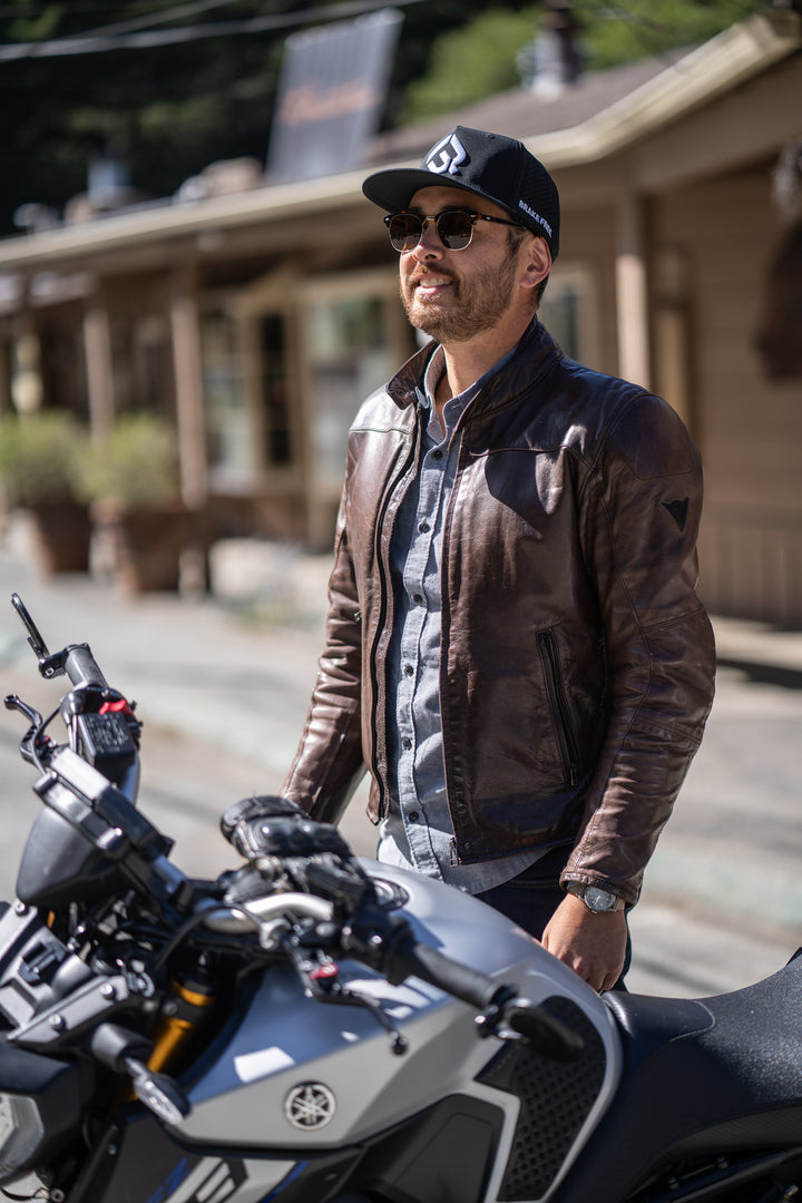 Brake Free Hat - White Stitching