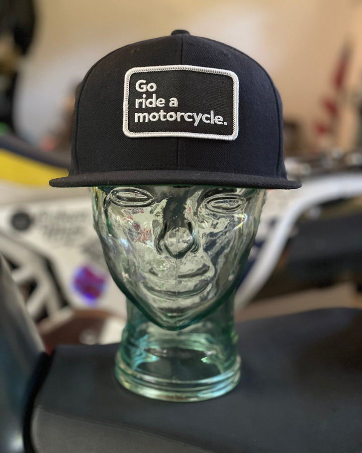 "Go ride a motorcycle" Premium Snapback Hat