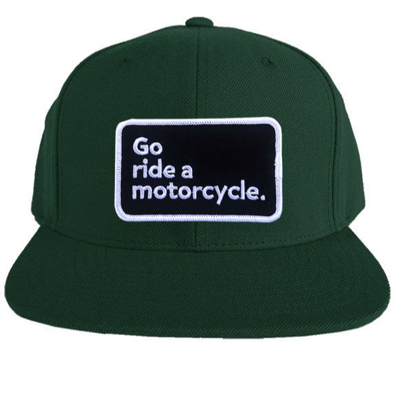 "Go ride a motorcycle" Premium Snapback Hat
