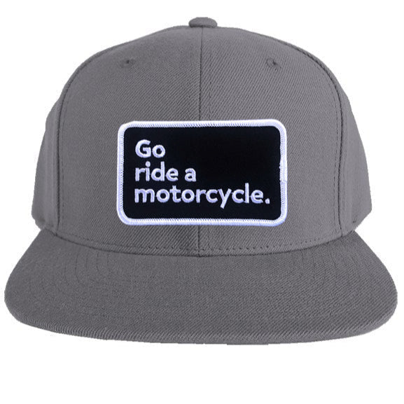 "Go ride a motorcycle" Premium Snapback Hat