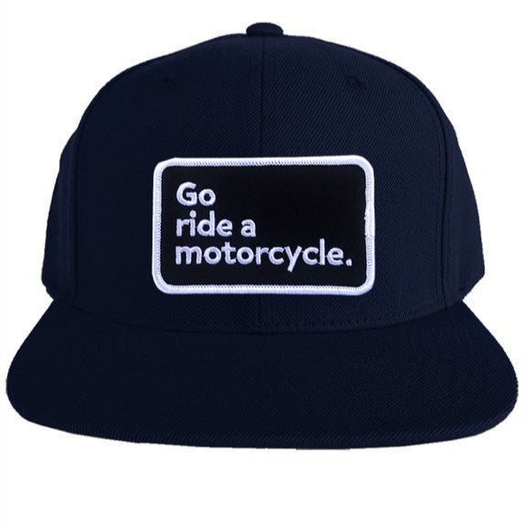 "Go ride a motorcycle" Premium Snapback Hat