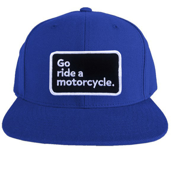 "Go ride a motorcycle" Premium Snapback Hat